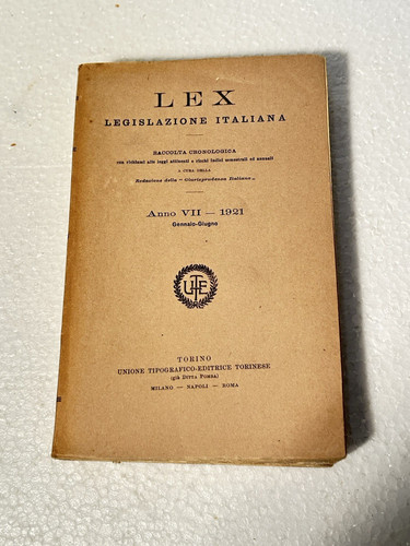 Lex legislazione italiana - lex,