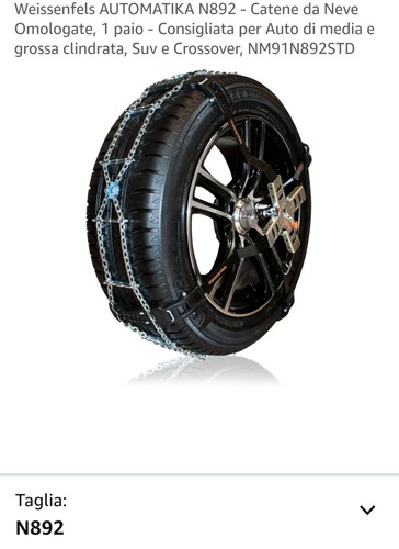 Catene neve ragno - a,