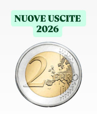 2026 LE MONETE EMESSE  DA 2