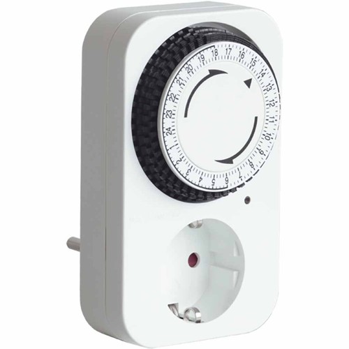 Timer meccanico spina schuko - meccanico,