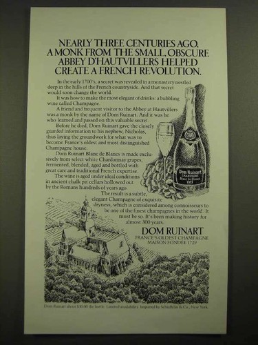 Pubblicità champagne dom - champagne,