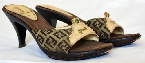 Zoccoli sabot fendi originali - fendi,
