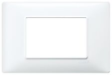 Vimar  Plana 14653.01  Placca 3 Moduli - Bianca