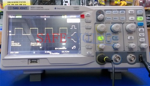 One new siglent sds1102cnl - one,