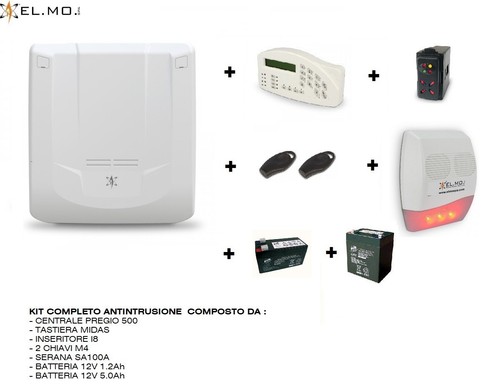 Kit completo allarme mo - completo, el.mo
