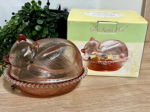 Raro scatola vintage - vintage, vetro