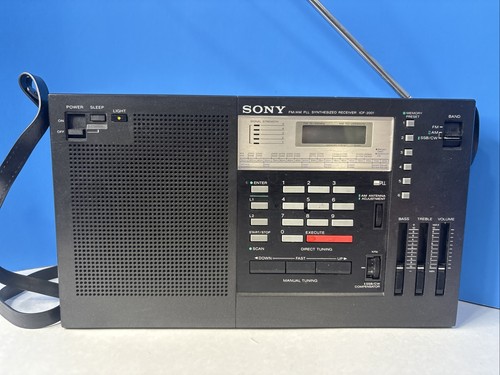 Sony icf 2001 - sony, fm/am/sw/ssb/cw