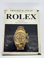 Rolex Wristwatches Book Osvaldo Patrizzi Guido Mondani Orologi Da Polso Rare LB2