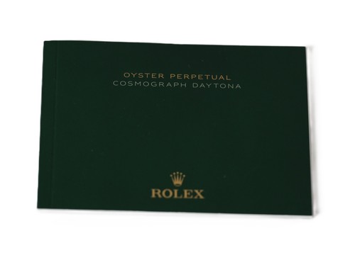 Rolex daytona booklet manuale - rolex,