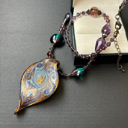 Collana perle vetro - di, di