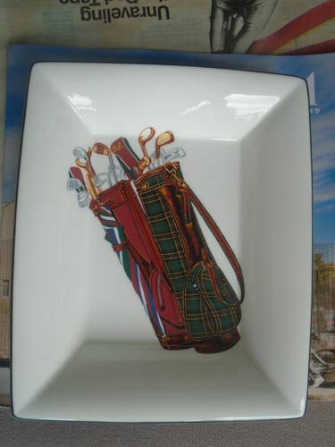 Vassoio golf vintage ralph - vassoio,