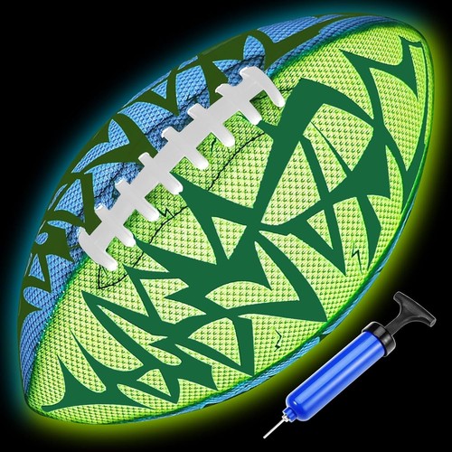 Pallone rugby illumina - pallone, si