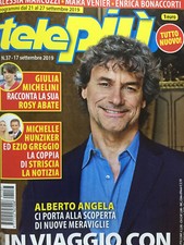 Telepiù 2019 37.Alberto Angela,Michelle Hunziker,Giulia Michelini,Dani Tatay