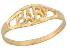Anello in oro giallo 10k o 14k
