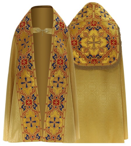 Piviale romano oro con - piviale,
