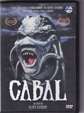 CABAL DVD Clive Barker Hellraiser Nightbreed Craig Sheffer Anne Bobby M08678