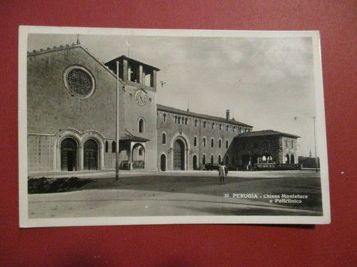 Cartolina perugia chiesa - cartolina,