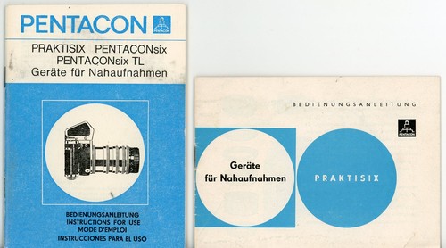 Pentacon manuale istruzioni - manuale,