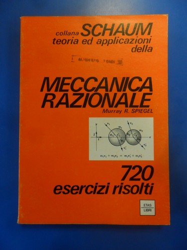 Meccanica razionale schaum - meccanica,