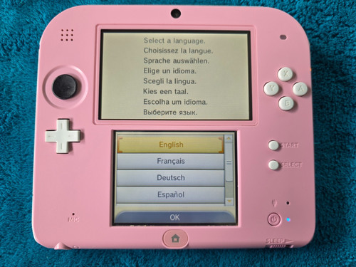 Nintendo 2ds rosa bianca - nintendo,