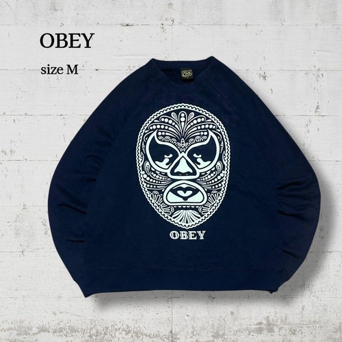 Felpa obey lucha mask uomo - obey,