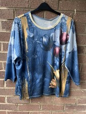 Top donna design tulipano -