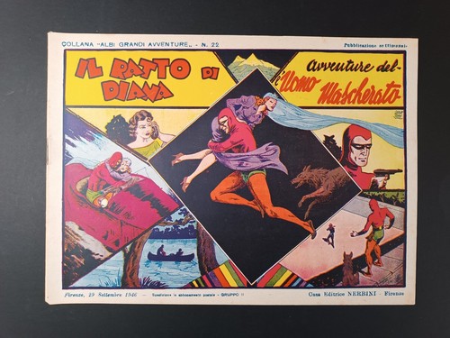 Fumetto collana albi - albi, avventura