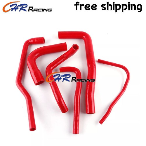 Red silicone hose for saab - red,