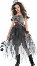 Amscan Ballo Cadavere Zombie Regina Vestito Bambina Bambini Costume Halloween