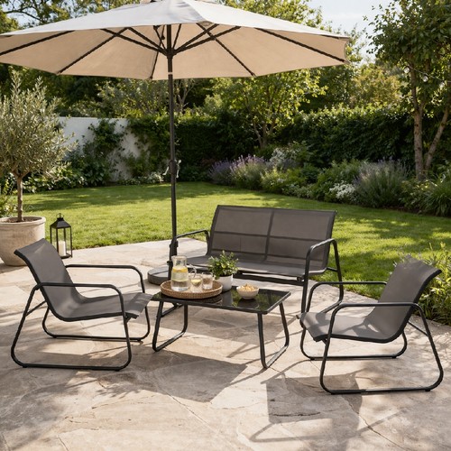 Salotto giardino con 2 - da,