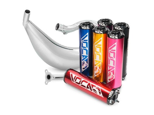 Marmitta voca cross cromata - cross,