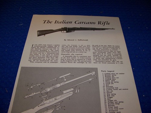 Italian carcano - italian, (6.5/7.35mm)