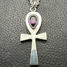 CIONDOLO ANKH IN ARGENTO