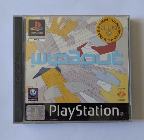 Wip3out ps1 completo gioco - ps1, in