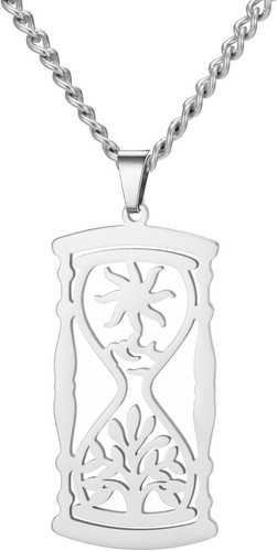 Collana clessidra artistica - collana,