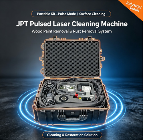 Macchina pulizia laser fibra
