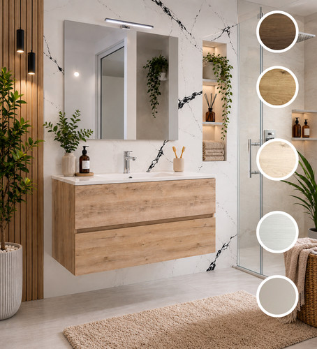 Mobile bagno duo completo - mobile, con