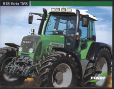 Foglietto brochure trattore