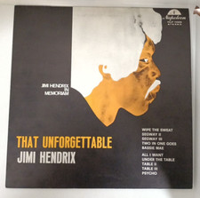JIMI HENDRIX - The unforgettable LP 33 giri