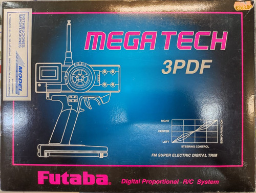 Futaba 3pdf megatech - 3ch, rc