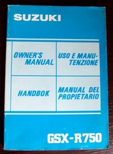 Suzuki GSX-R750 1984 manuale