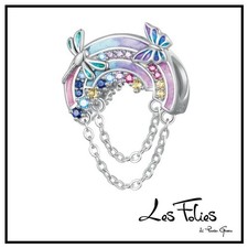 Charm Arcobaleno Farfalla