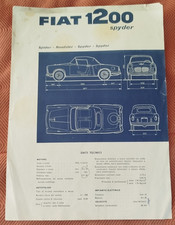 Fiat 1200 spider - 1200, roadster