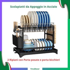 Scola piatti Appoggio Acciaio