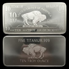 10 oz lingotto di titanio
