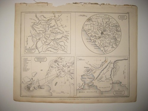 Antique 1826 ancient roman - 1826,
