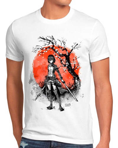 Shirt uomo mikasa - mikasa, attack