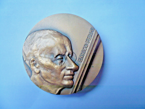 Medaglia enrico fermi - medaglia, fermi.