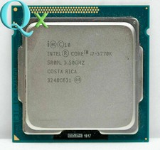 Processore CPU Intel Core i7-3770K LGA1155 3a generazione 3,5 GHz Quad Core 8M