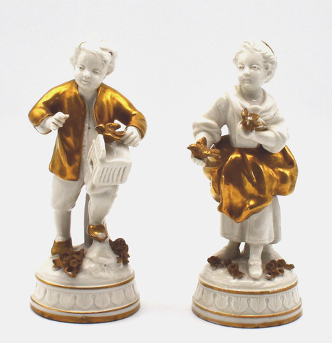 Capodimonte coppia portatori - capodimonte,